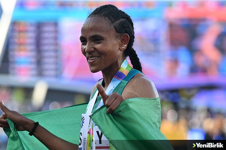 Etiyopyalı atlet Gudaf Tsegay, kadınlar 5000 metrede dünya rekoru kırdı