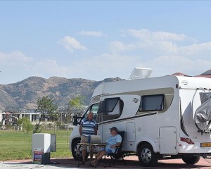 Afyonkarahisar'daki Motor Sporları Merkezi, karavan turizmine de katkı sağlıyor