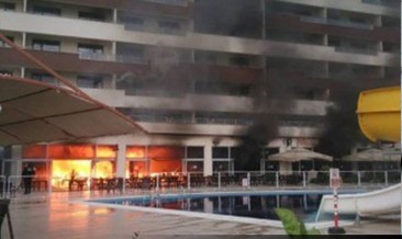 Hatay'da Termal Otelde Yangın