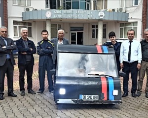 Osmaniye'de liselilerin ürettiği elektrikli araç "Pars 2023", TEKNOFEST'te yarışacak