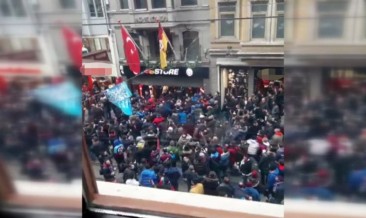 Trabzonspor Taraftarları GS Store'a Saldırdı