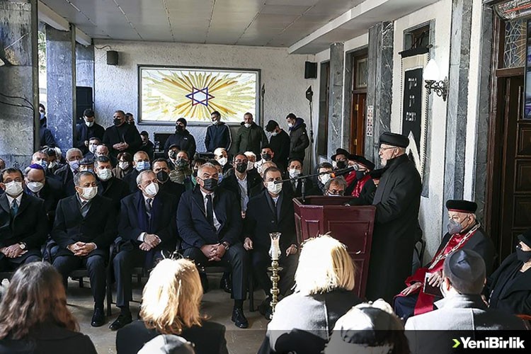 Türk Yahudi Toplumu Onursal Başkanı Bensiyon Pinto son yolculuğuna uğurlandı