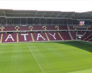 Yeni stadına kavuşan Atakaş Hatayspor ilk maç için gün sayıyor