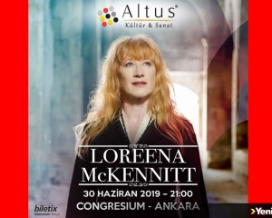 Loreena McKennitt ilk kez Ankara'da