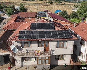 Orman köylüleri güneş enerjisiyle kendi elektriğini üretiyor