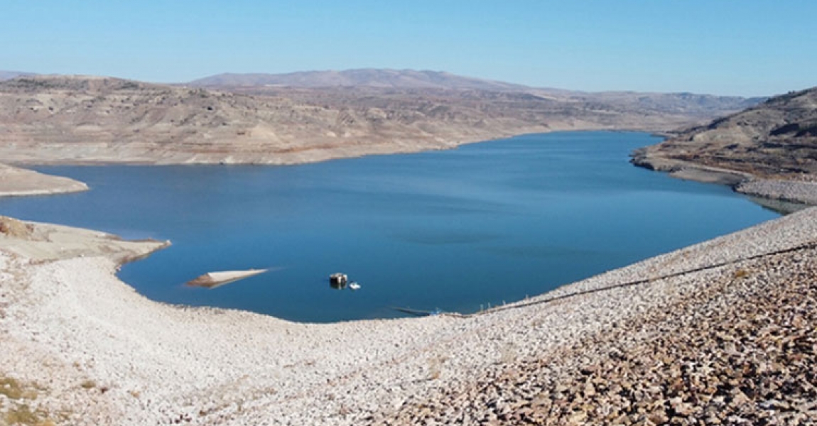 Sivas'ta 4 Eylül Barajı'nda su seviyesi yükseliyor