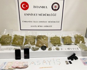 Ümraniye'de uyuşturucu operasyonunda 2 kişi tutuklandı