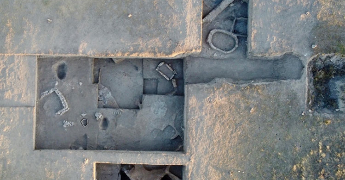 Küllüoba Höyüğü'nde 4 bin 200 yıl öncesine ait "kuraklıkla mücadele" izleri