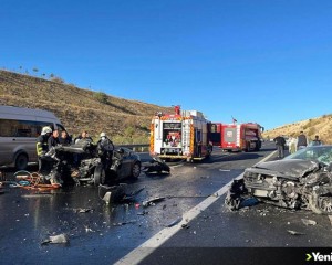 Gaziantep'te zincirleme trafik kazası