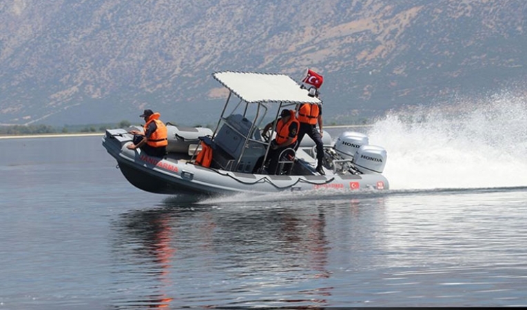 Denizli'de göl ve baraj güvenliğini botlu jandarma ekibi sağlayacak