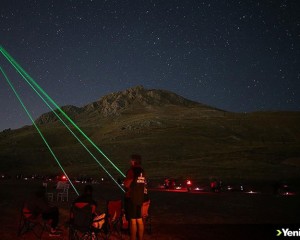 "Antalya Gökyüzü Gözlem Etkinliği"nde katılımcılar meteor yağmuruna odaklandı