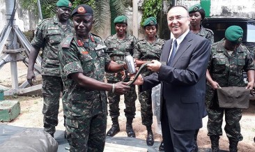 Türkiye'den Gambiya Ordusuna Destek