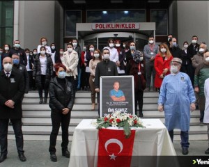 Samsun'da Kovid-19'dan ölen ortopedi uzmanı uğurlandı