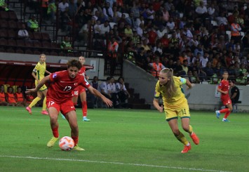 Kadınlarımız Litvanya'yı 2 golle uğurladı