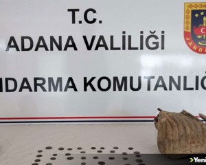 Adana'da mamut çenesi olduğu değerlendirilen iki fosil ele geçirildi