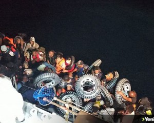 Çanakkale'de Türk kara sularına itilen 37 sığınmacı kurtarıldı