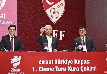 Ziraat Türkiye Kupası'nda 1. eleme turu kuraları çekildi