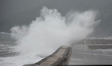 'Kestane Karası Fırtınası' Karadeniz'i Vurdu