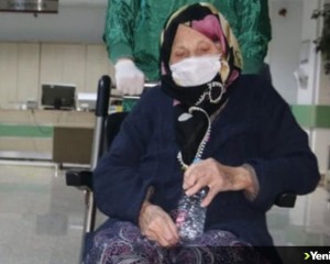 Samsun'da 100 yaşındaki kadın Kovid-19'u yendi