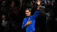 Roger Federer kortlara veda etti