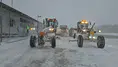 Kış bastırdı, ekipler durmadı: Turuncu ekipler iş başında! Uraloğlu açıkladı