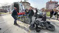 Bolu’da yürekler sıkıştı! Çarpışmanın şiddetiyle motosikletli metrelerce savruldu