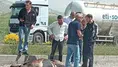 Beypazarı’nda yürekleri ağza getiren kaza: Yola fırlayan geyik ölümden döndü