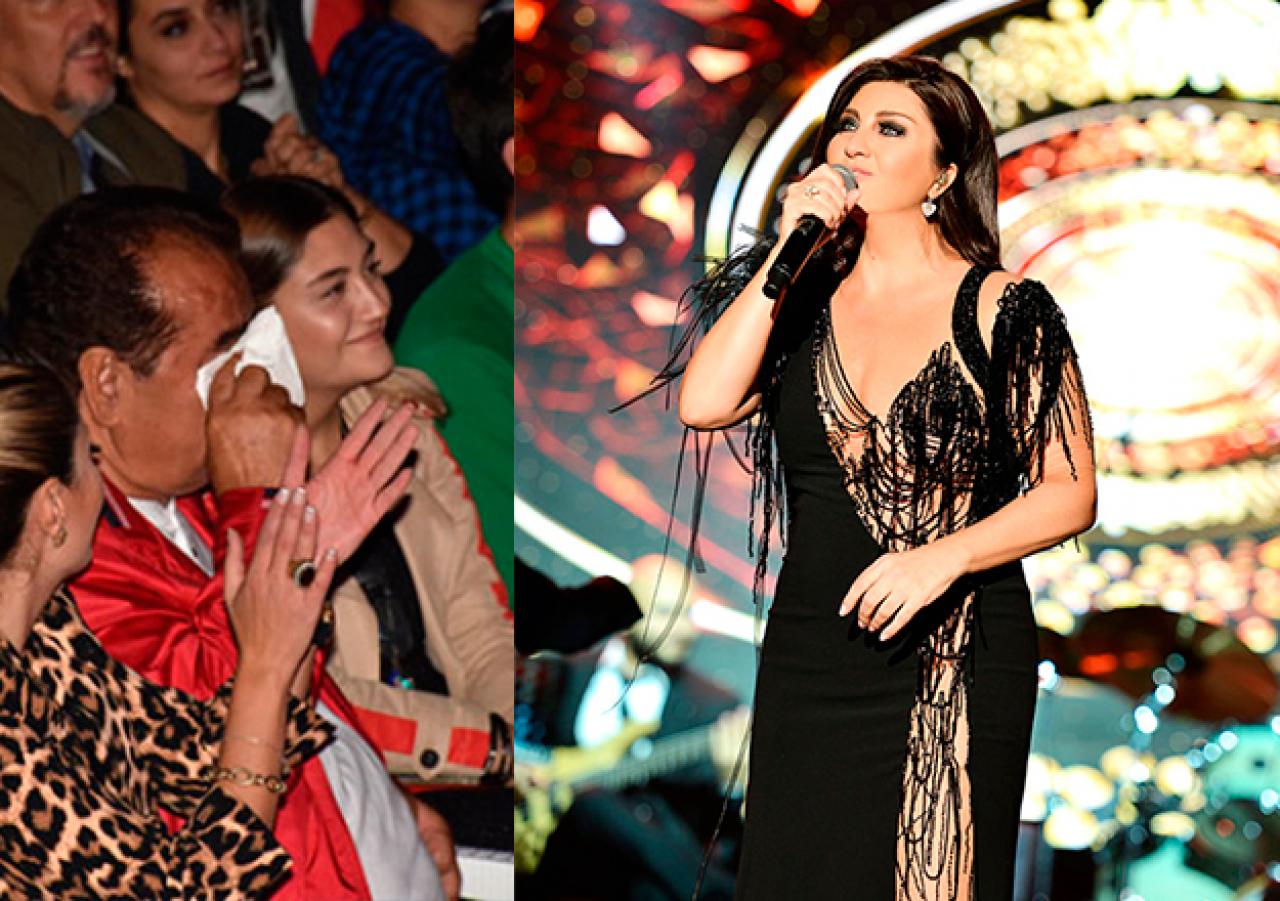 Tatlıses Sibel Can'ın konserinde ağladı