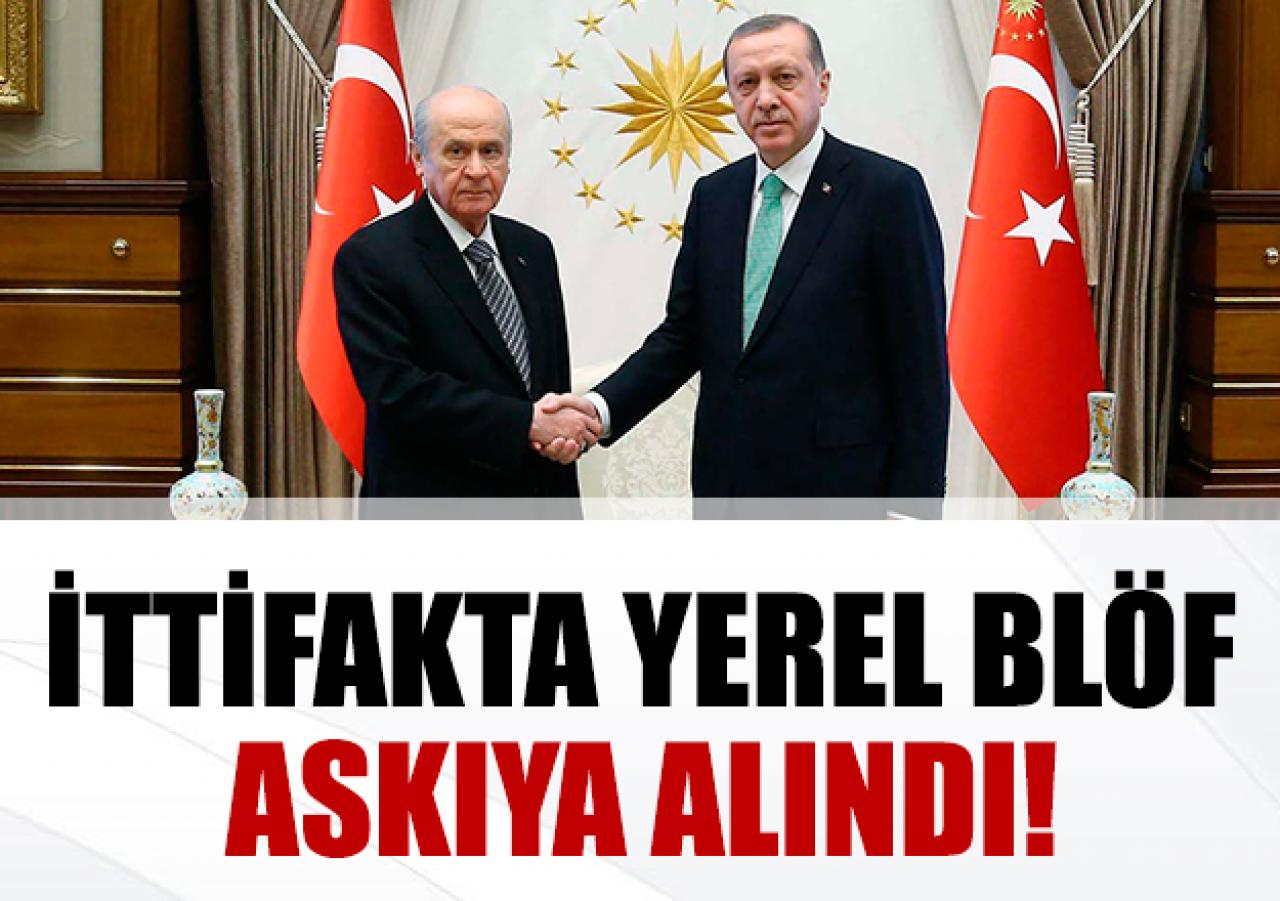 İttifakta yerel blöf