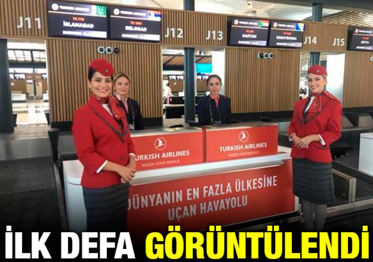 THY'nin yeni kabin memuru üniformaları görücüye çıktı