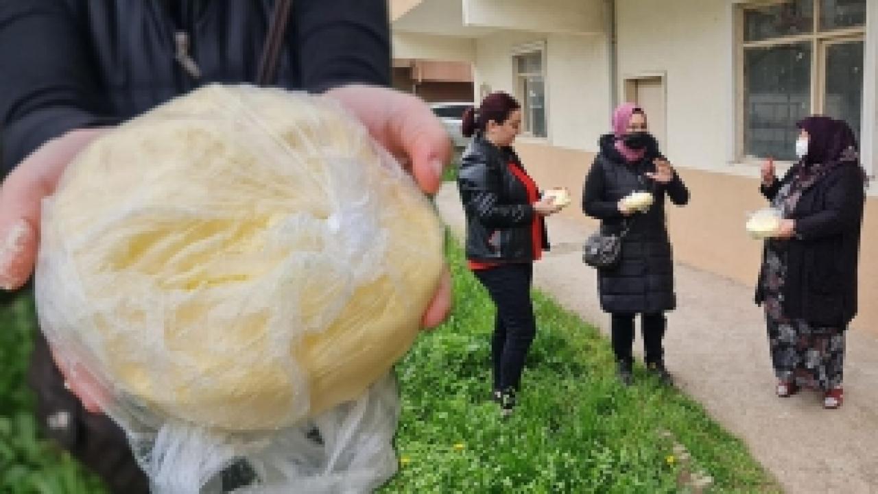 Kapı kapı dolaşıp tereyağı diye margarin ve patates püresi karışımı sattılar