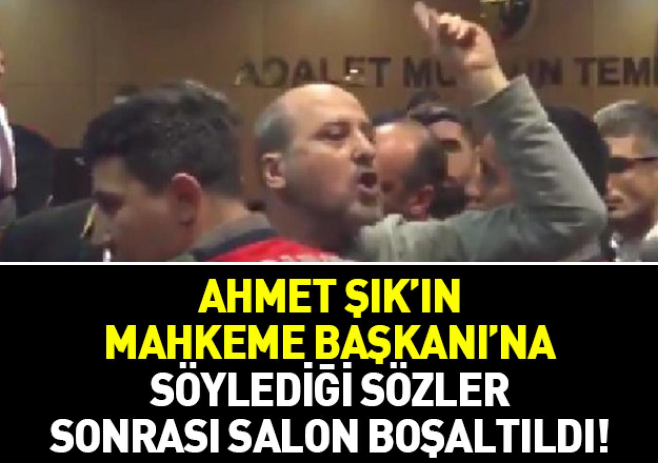 Ahmet Şık'ın yargılandığı davada mahkeme salonu boşaltıldı