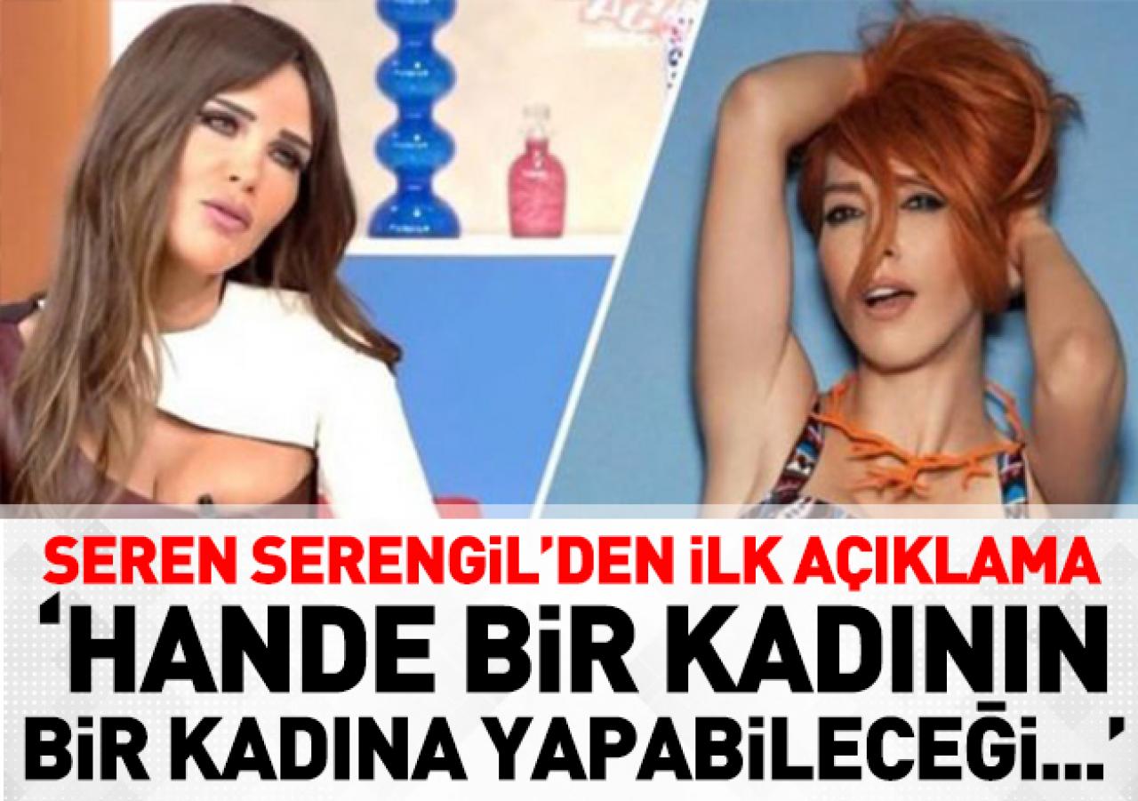 Yılın skandalına aday olabilecek olayda Seren Serengil'den açıklama
