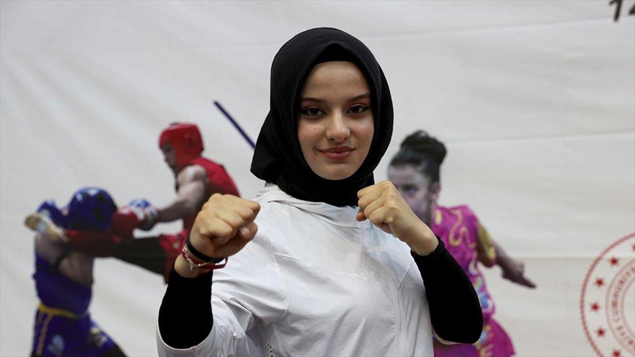 Milli wushucu Zeynep yeni şampiyonluklar peşinde