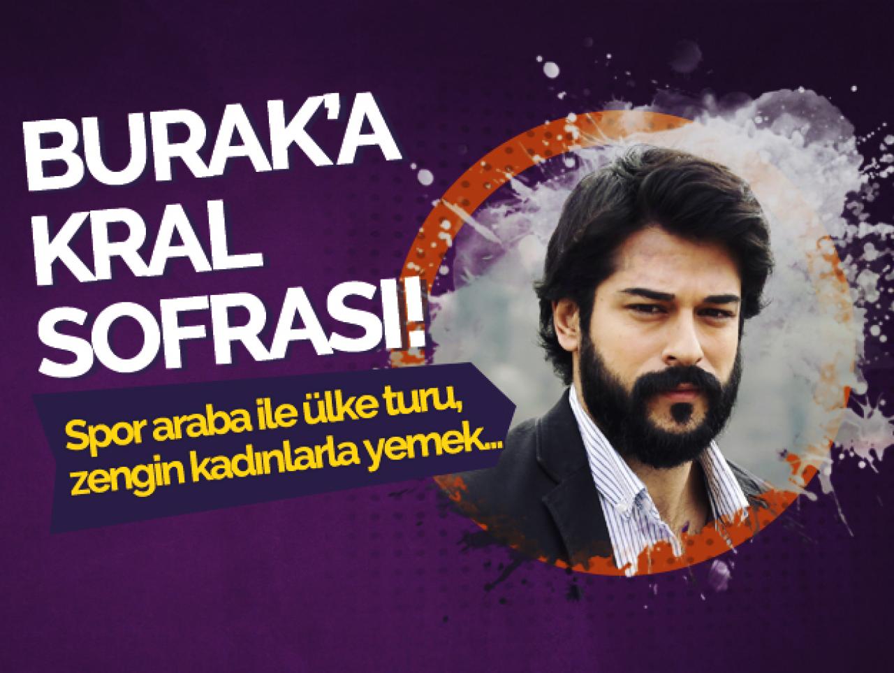 Burak Özçivit'e Kuveyt'te kral sofrası!