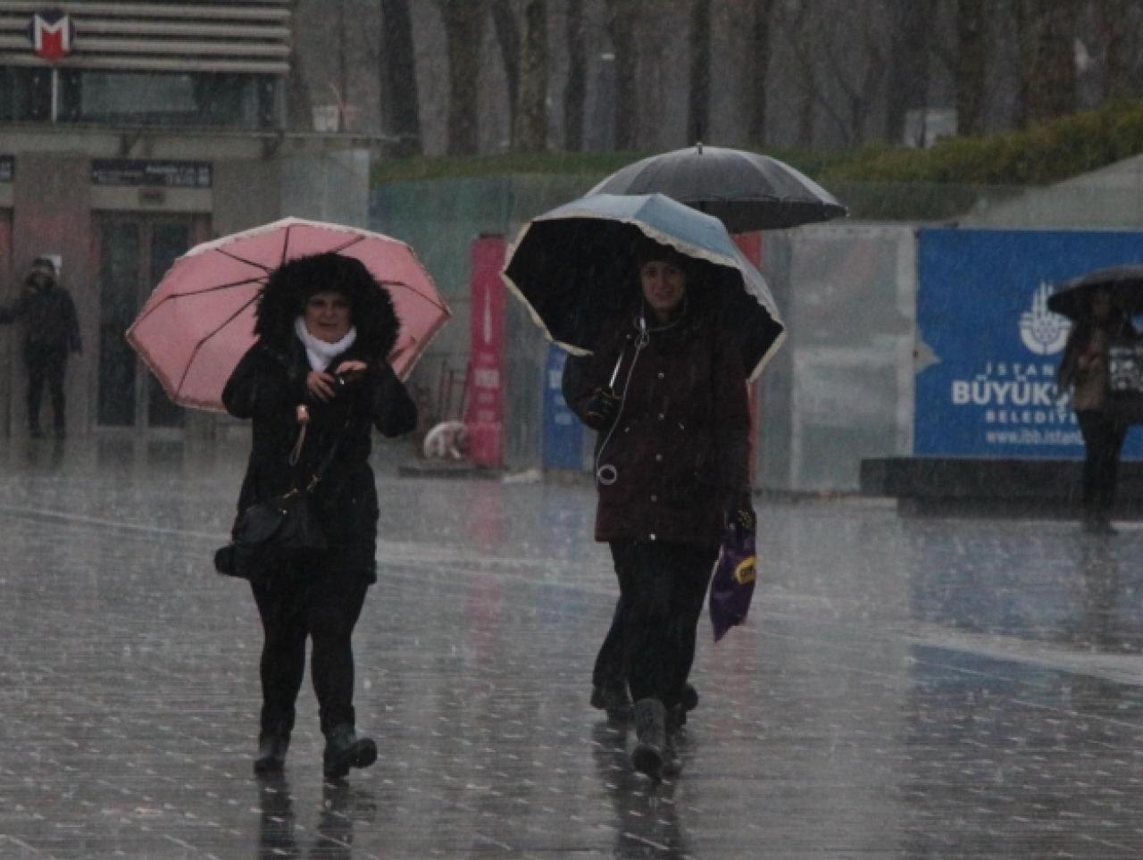 İstanbul için yağış uyarısı