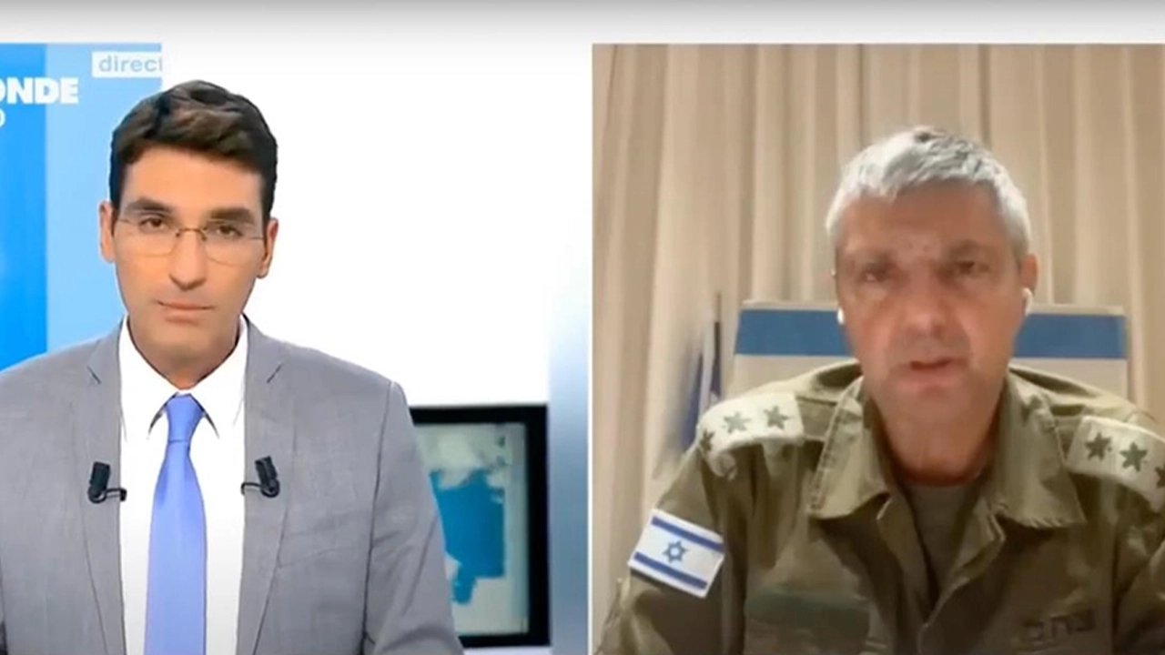 Fransız televizyonunda sunucuyla İsrail ordu sözcüsü arasında 'Hamas' atışması: Canlı yayından alındı