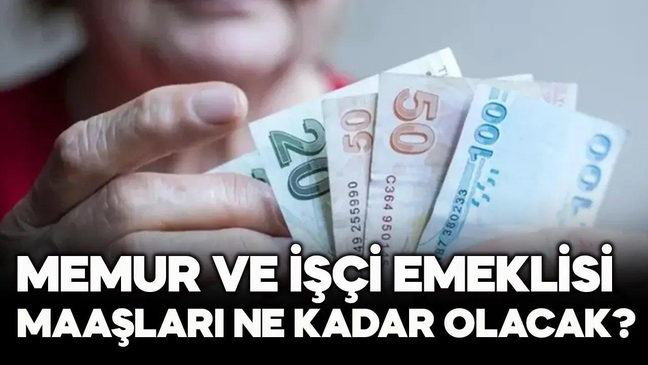 Memur ve işçi emeklisi maaşları yeni yılda ne kadar olacak?
