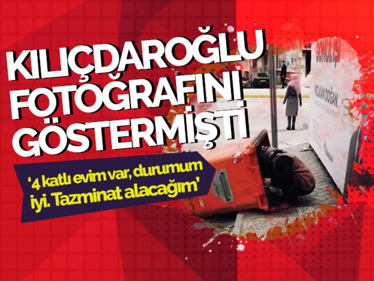 Kılıçdaroğlu'nun fotoğrafını gösterdiği kadın dava açıyor