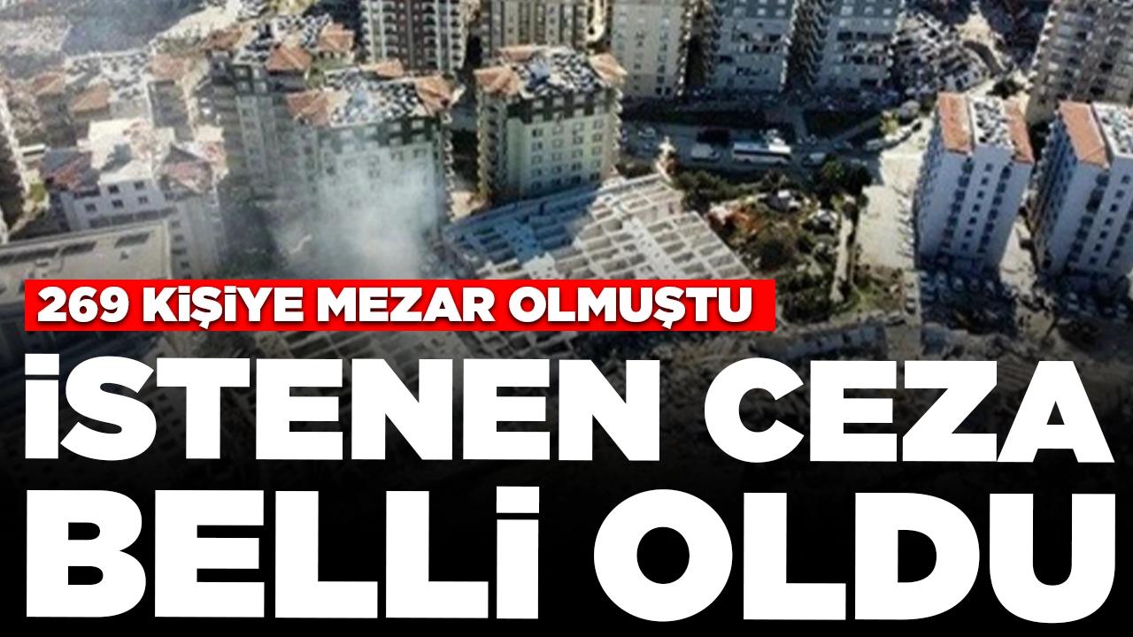 269 kişiye mezar olmuştu: Rönesans Rezidans davasında istenen ceza belli oldu