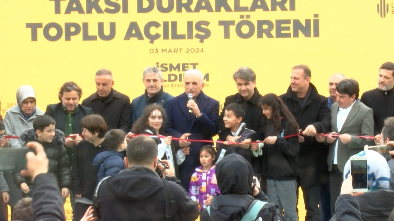 Ümraniye'de 9 taksi durağı açıldı