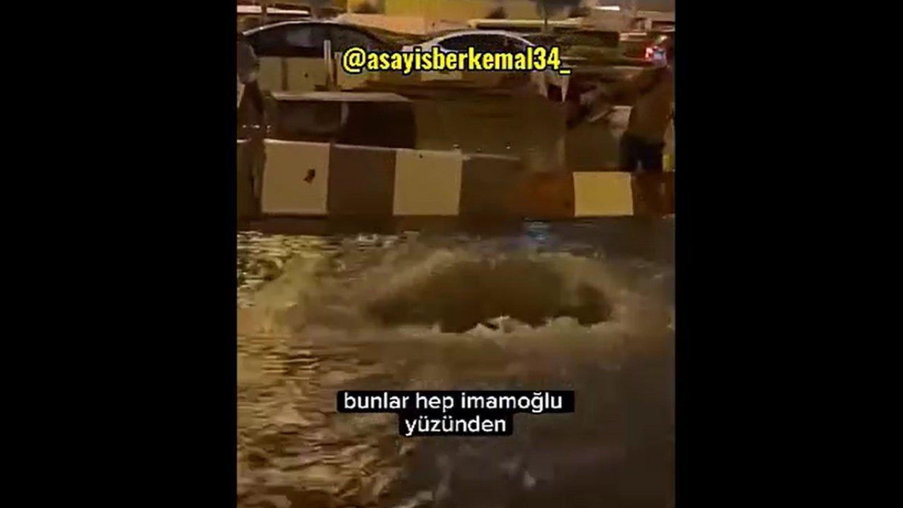 Dubai’yi sel vurdu, Türk turist böyle ti’ye aldı: Hep İmamoğlu yüzünden…
