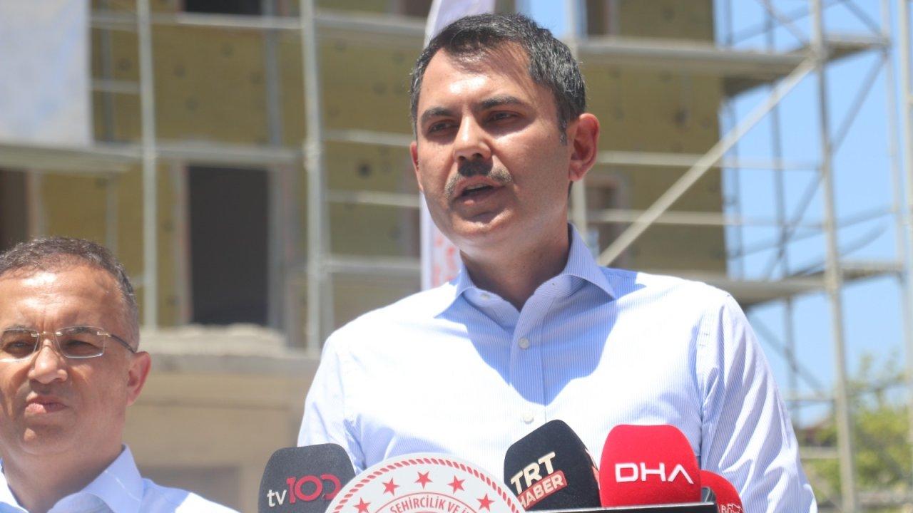 Bakan Kurum: Deprem bölgesinde tasarruf söz konusu değildir