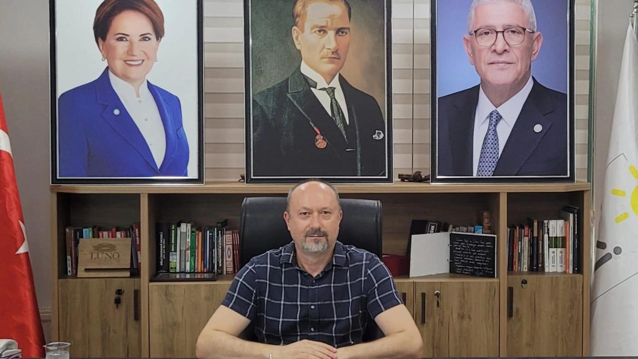 İYİ Parti Bursa İl Başkanı Mehmet Hasanoğlu istifa etti