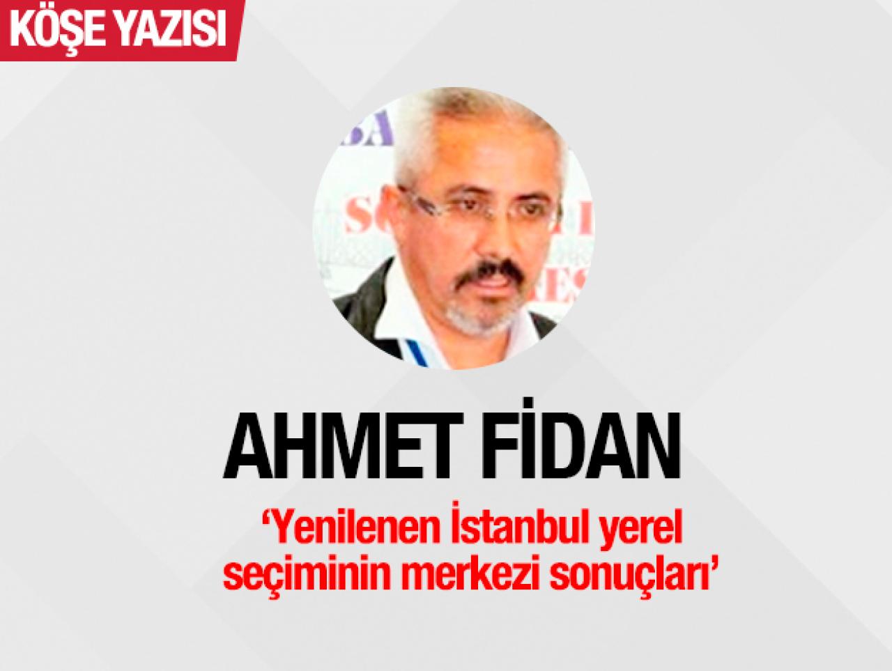 Yenilenen İstanbul yerel seçiminin merkezi sonuçları