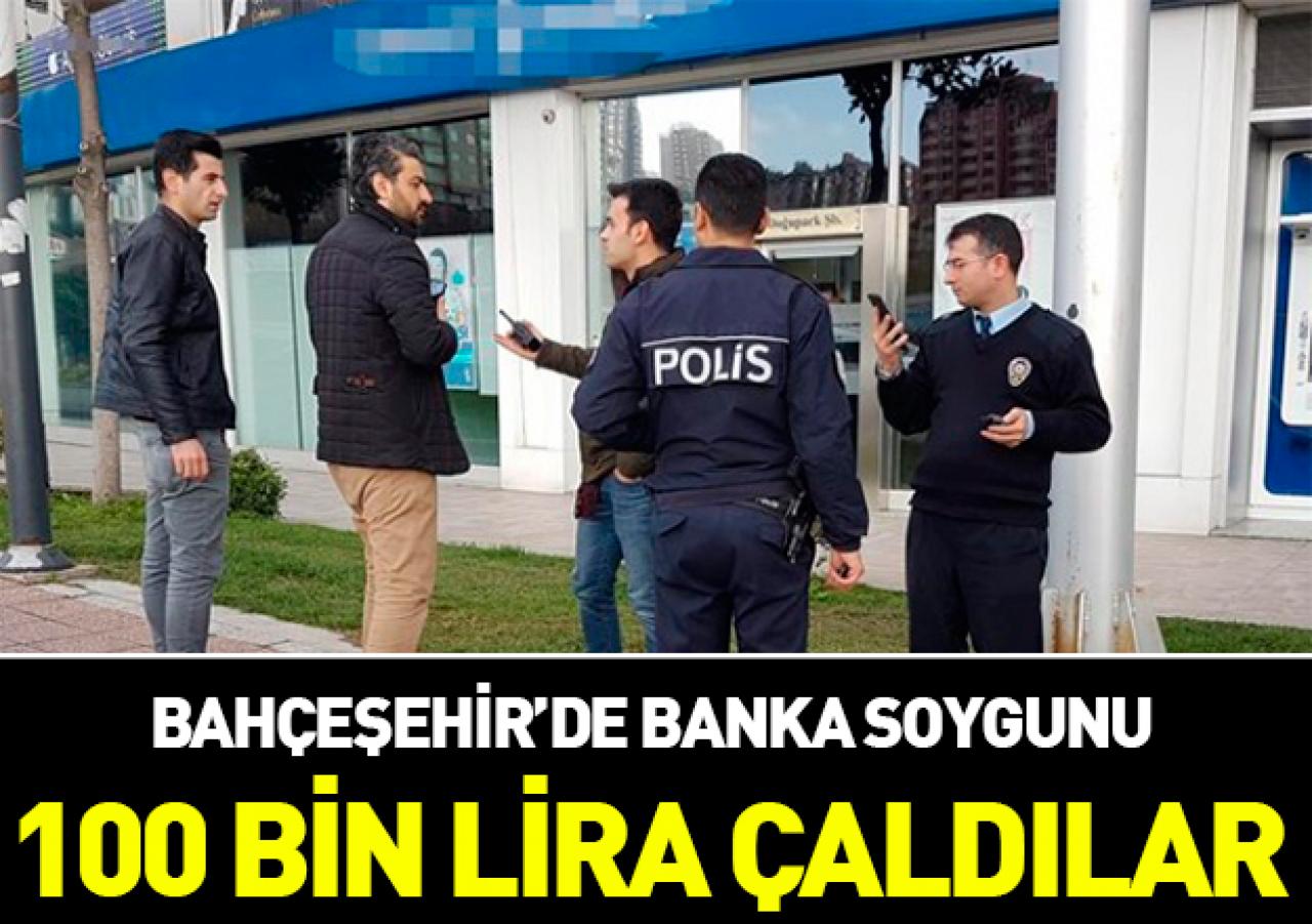 Bahçeşehir'de banka soygunu! Çalışanlar hüngür hüngür ağladı