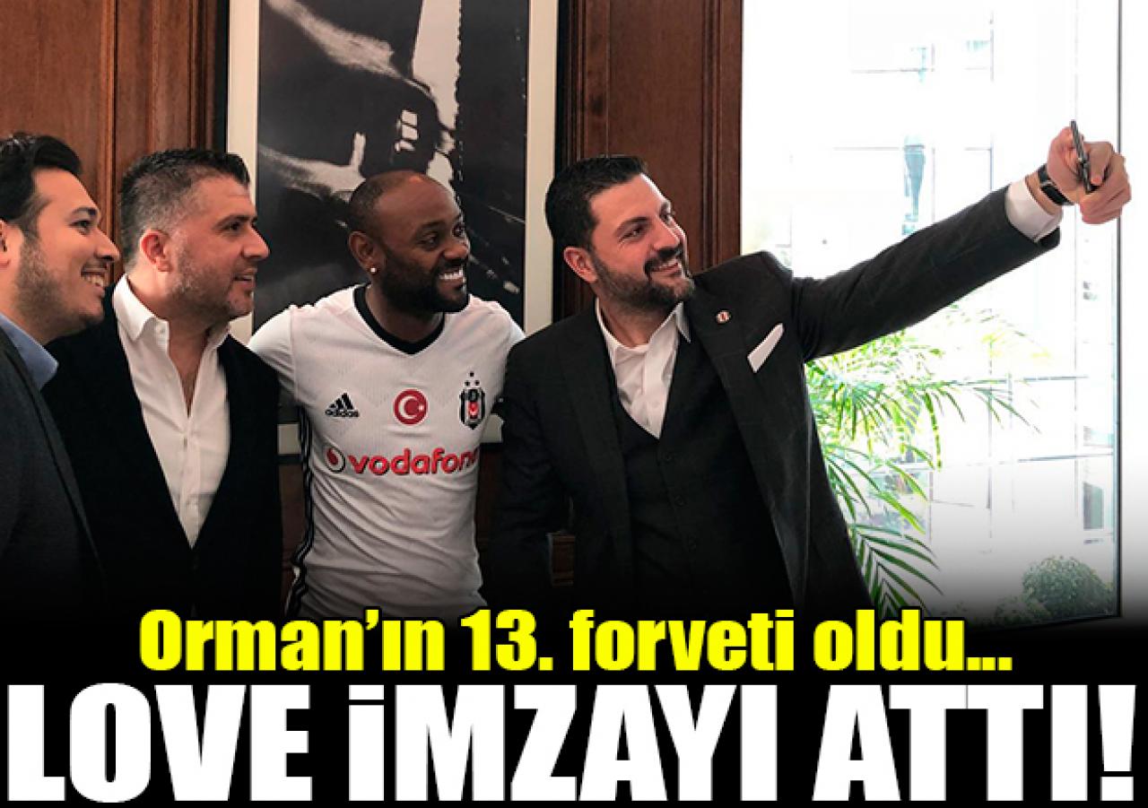 Vagner Love Beşiktaş'a imzayı attı