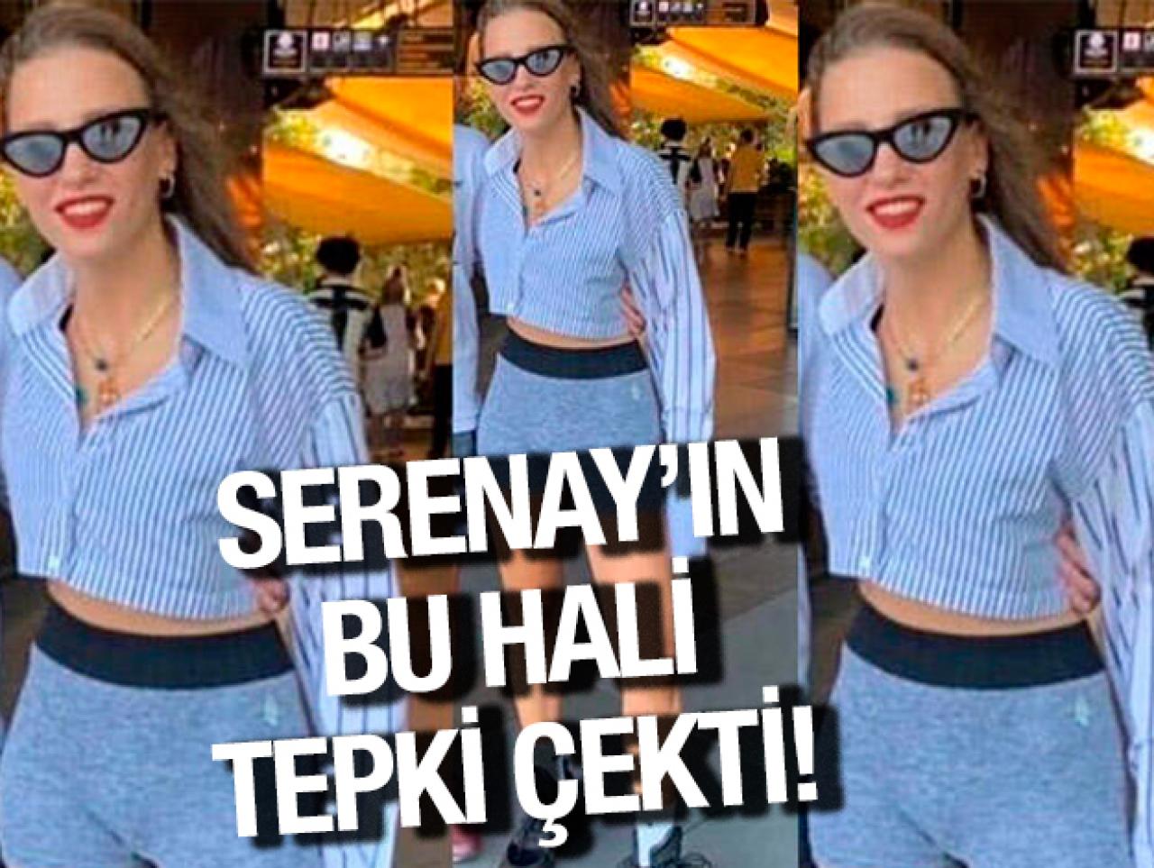 Serenay Sarıkaya tayt giydi, fotoğrafları tepki çekti!
