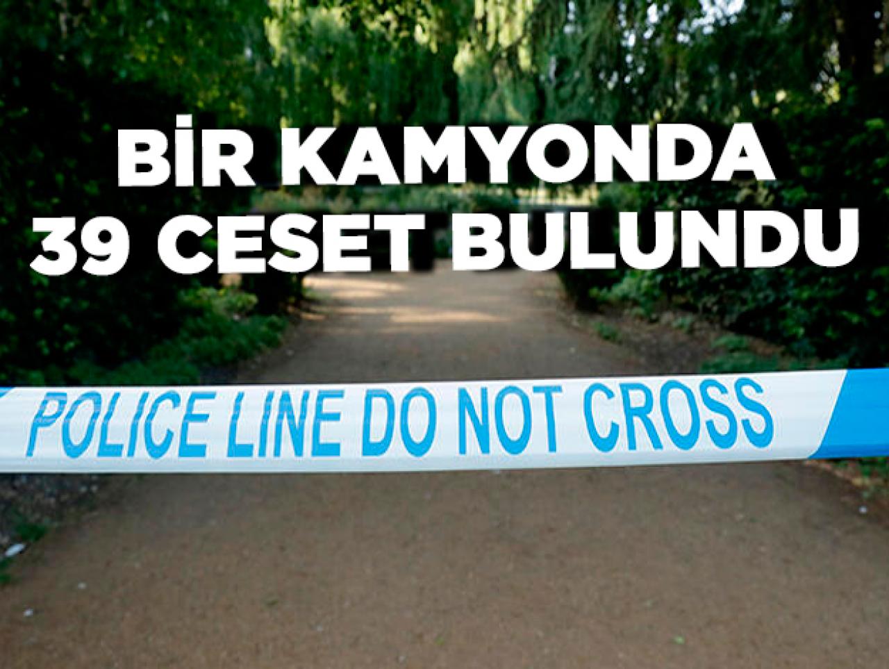 İngiltere'nin Essex bölgesinde 39 ceset bulundu