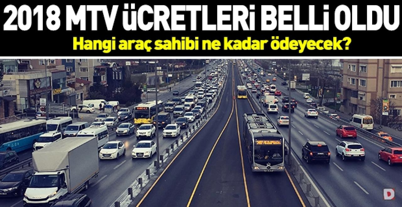 2018 MTV ücretleri belli oldu - MTV sorgulama - MTV Nasıl ödenir